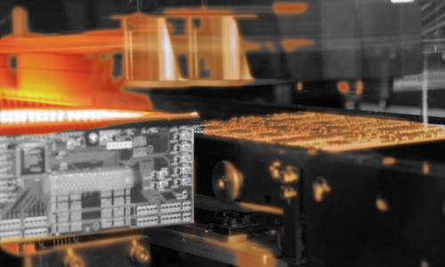 Manufacturing printed circuit boards.