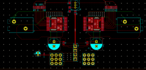 copper pours added on all high current pcb nets