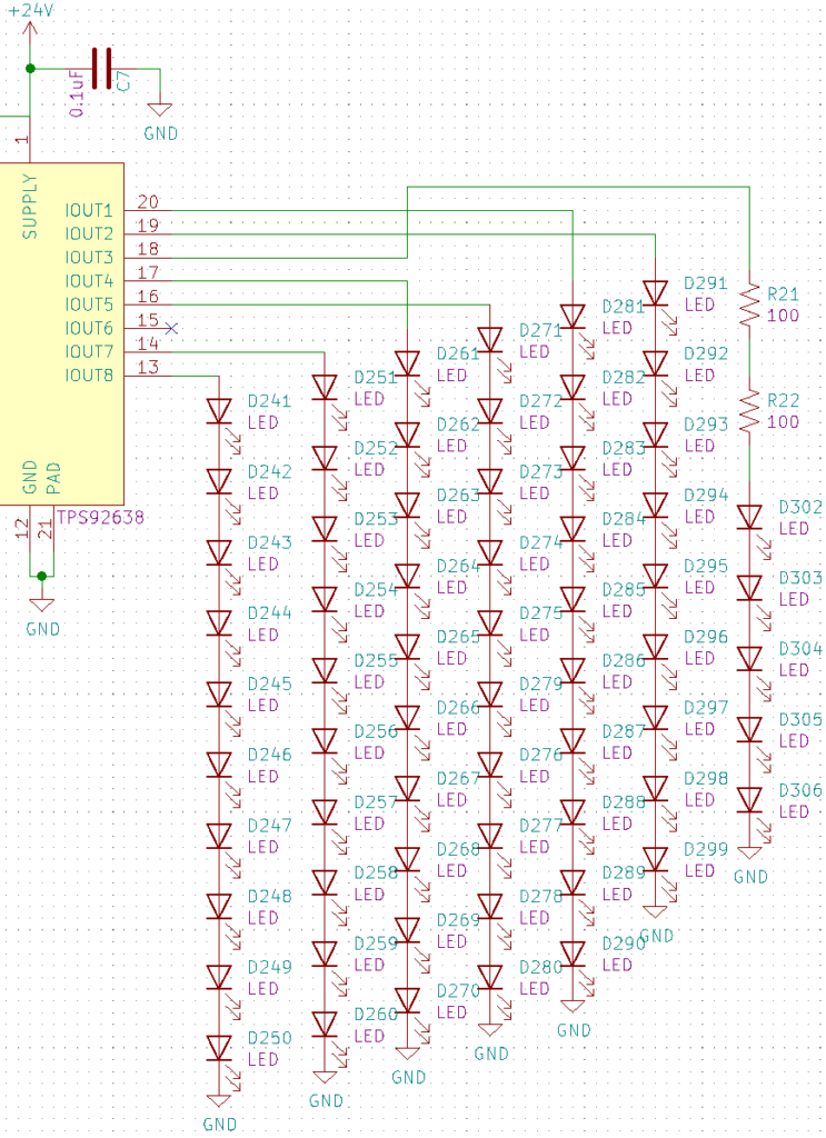 Advanced LED Driver Circuit Design Circuit Diagram
