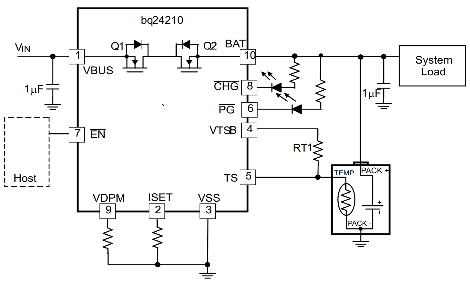 montage del Bemyndige Lithium Ion Battery Charger Circuit: Load Sharing - MicroType Engineering